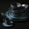 SET 6 PLATOS POSTRE O PAN ORGÂNICO PETROLEUM - Imagen 2