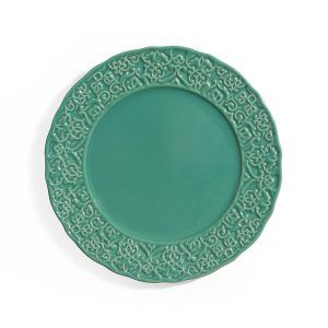 SET 6 PLATOS FONDO MARRAKECH VERDE FRESCO BOUQUET GARNI